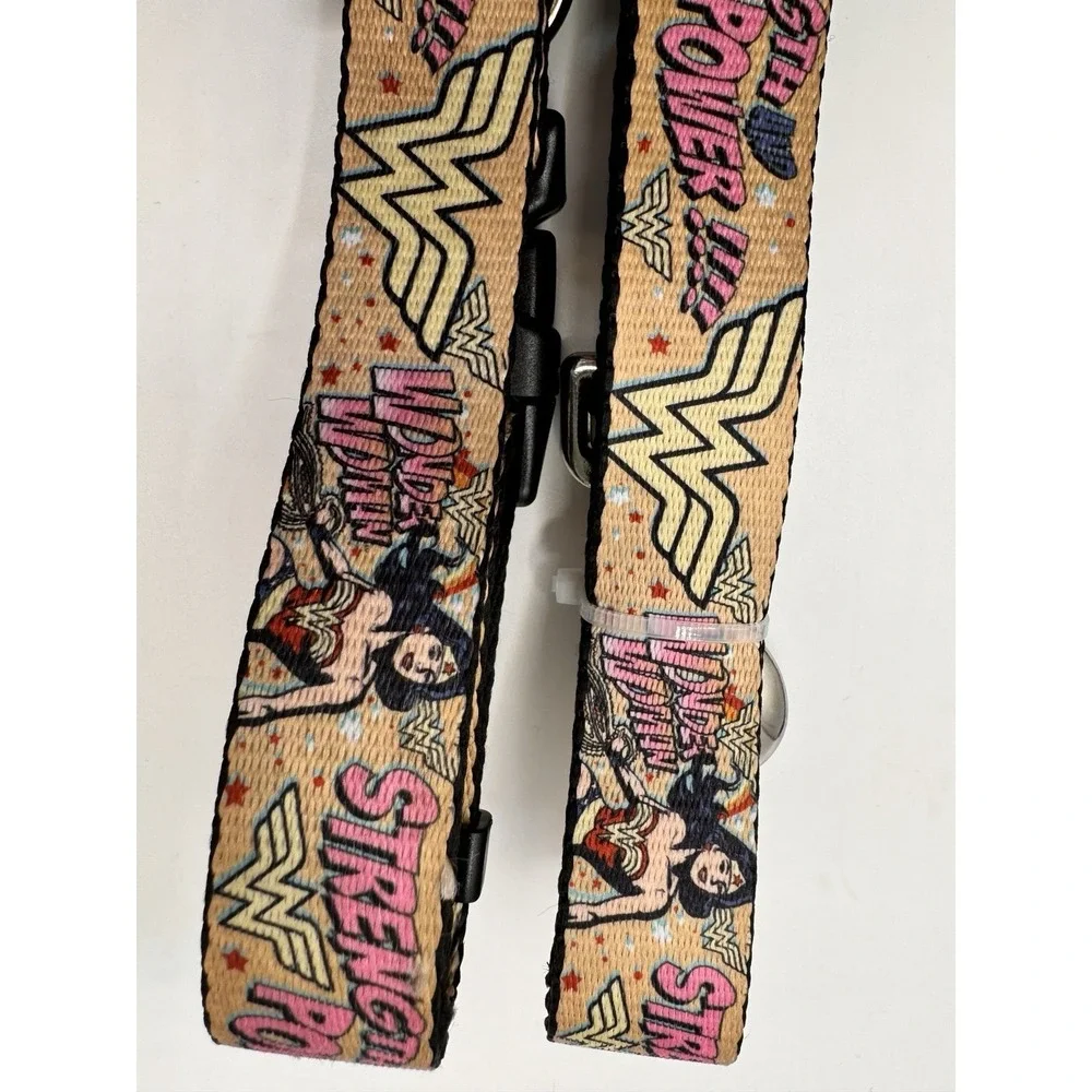 Wonder Woman Dog Collar & Leash Set Large 16